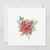 Weihnachtsrahmen | Holiday Brunch Einladung (Rückseite)