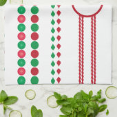 Weihnachtsrahmen Küchentuch (Gefaltet)