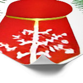 Weihnachtsrahmen mit Kiefernzweigen Poster (Ecke)