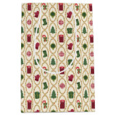 Weihnachtsrahmen Mittlere Geschenktüte (Vorderseite)