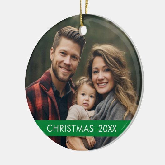 Weihnachtsrahmen - Modern Keramik Ornament (Links)