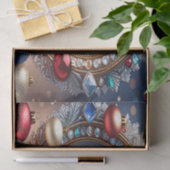 Weihnachtsrahmenpapier Seidenpapier (Geschenk)