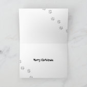 WeihnachtsRat Feiertagskarte (Innenseite)