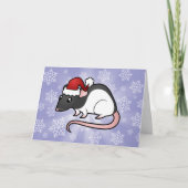 WeihnachtsRat Feiertagskarte (Vorderseite)