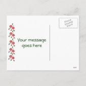 WeihnachtsRat Feiertagspostkarte (Rückseite)