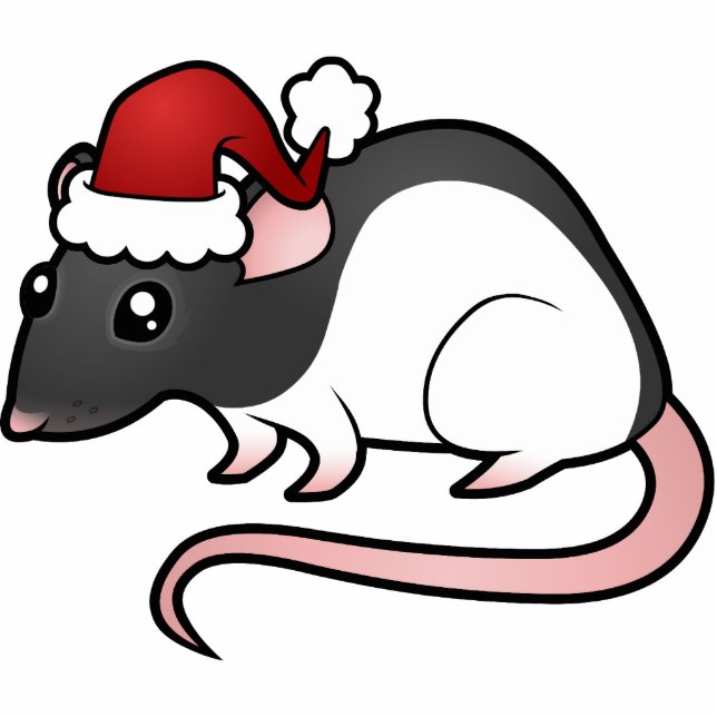 Weihnachtsrat Fotoskulptur Ornament (Vorne)