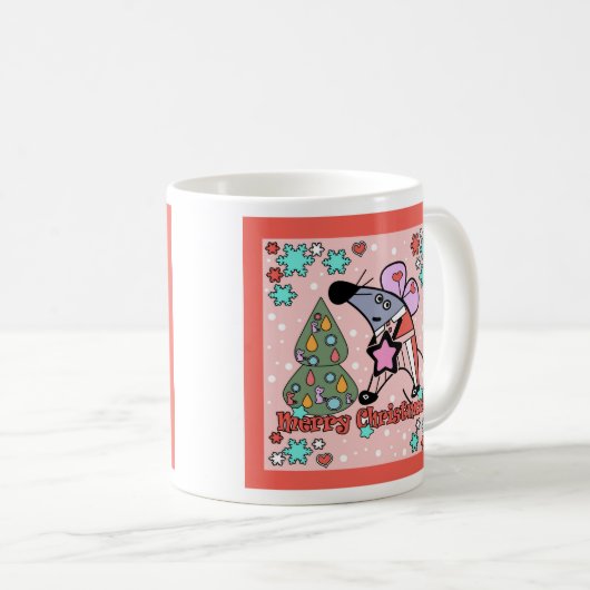 Weihnachtsrat Kaffeetasse (VorderseiteRechts)