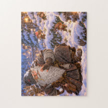 Weihnachtsrätsel 252 Teile – Knecht Ruprecht