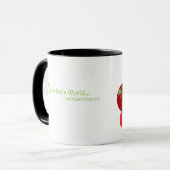 Weihnachtsratten-Tasse Tasse (Vorderseite Links)