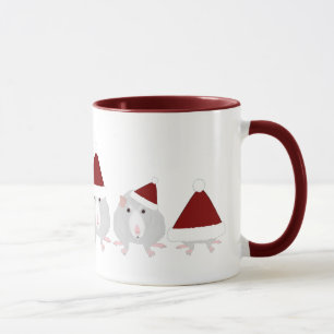 Weihnachtsratten-Tasse Tasse