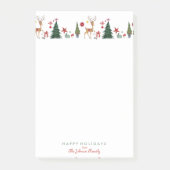 Weihnachtsreber | Anmerkungen | Sticky Notes Post-it Klebezettel (Vorderseite)