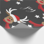 Weihnachtsredeers Geschenkpapier (Ecke)