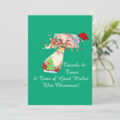 Weihnachtsreihe 20 feiertagskarte (Stehend Vorderseite)