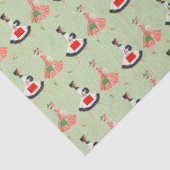 Weihnachtsreihe der 50er Jahre 4 Seidenpapier (Ausschnitt)