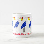 Weihnachtsreiher-Tasse Kaffeetasse (Mittel)