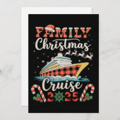 Weihnachtsreise 2025 - Weihnachtsfeiertag Feiertagskarte (Vorne/Hinten)