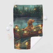 Weihnachtsreise in Afghanistan Golfhandtuch (Insitu)