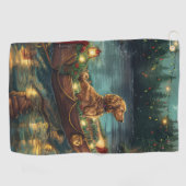 Weihnachtsreise in Afghanistan Golfhandtuch (Horizontal)