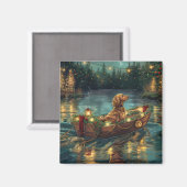 Weihnachtsreise in Afghanistan Magnet (Vorderseite/Rückseite)