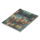 Weihnachtsreise in Afghanistan Notizblock (Rotiert)