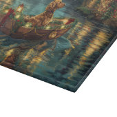 Weihnachtsreise in Afghanistan Schneidebrett (Ecke)