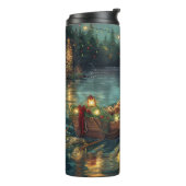 Weihnachtsreise in Afghanistan Thermosbecher (Nach links gedreht)