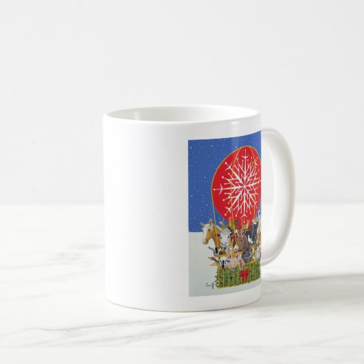 Weihnachtsreise Kaffeetasse (VorderseiteRechts)
