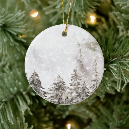 Weihnachtsreise Keramik Ornament (Baum)