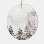 Weihnachtsreise Keramik Ornament (Links)