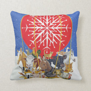 Weihnachtsreise Kissen