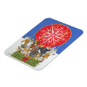Weihnachtsreise Magnet (Linke Seite)