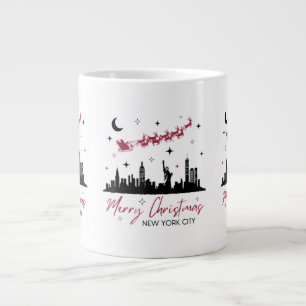 Weihnachtsreise nach New York City, Frohe Weihnach Jumbo-Tasse