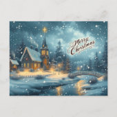 Weihnachtsreise Postkarte (Vorderseite)