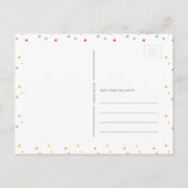 Weihnachtsreise Postkarte (Rückseite)