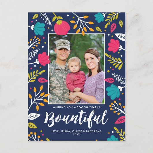 Weihnachtsreise Postkarte (Vorderseite)