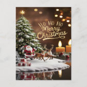 Weihnachtsreise Postkarte (Vorderseite)