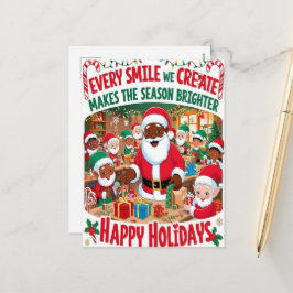 Weihnachtsreise Postkarte