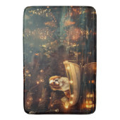 Weihnachtsreise zum Japanischen Kinn Badematte (Vorderseite Vertikal)