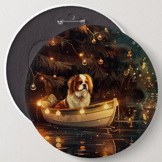 Weihnachtsreise zum Japanischen Kinn Button (Vorne & Hinten)