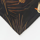 Weihnachtsreise zum Japanischen Kinn Fleecedecke (Ecke)