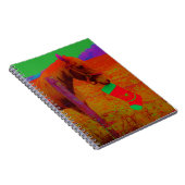 Weihnachtsreitferd Notizblock (Rechte Seite)