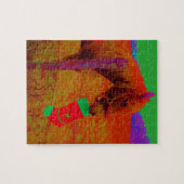 Weihnachtsreitferd Puzzle (Horizontal)