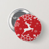 Weihnachtsren Button (Vorne & Hinten)