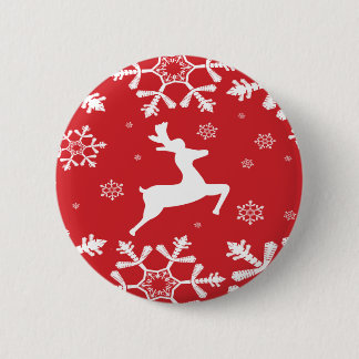 Weihnachtsren Button