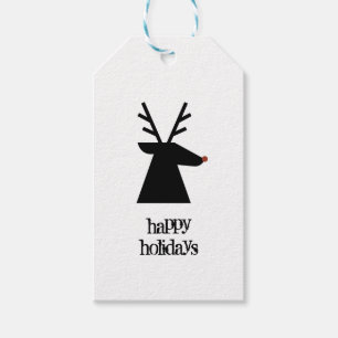 Weihnachtsren Geschenkanhänger