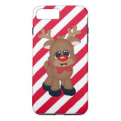 Weihnachtsren iPhone 7 starker Plusfall Case-Mate iPhone Hülle (Rückseite)