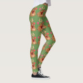 WEIHNACHTSren-LIEBE-ZIMT-SÜSSIGKEITS-FRAUEN Leggings (Rechts)