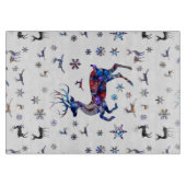 Weihnachtsren Schneidebrett (Vorderseite)