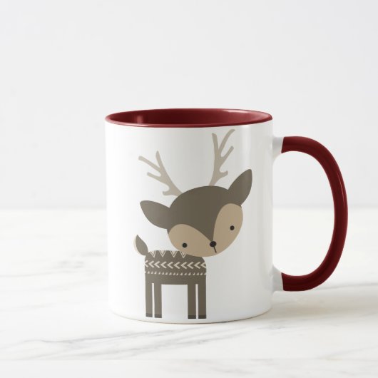 Weihnachtsren-Tasse Tasse (Rechts)