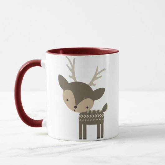 Weihnachtsren-Tasse Tasse (Links)